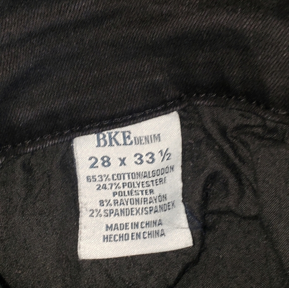 BKE| Parker High Rise Boot Cut Black Jeans - Picture 3 of 6